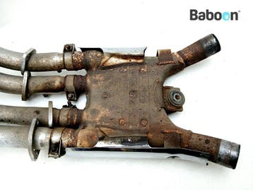 Uitlaat Bochtenset Yamaha XJR 1300 1998-2001 (XJR1300), Motoren, Verzenden, Gebruikt