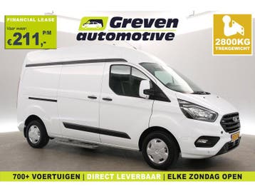 Ford Transit Custom 2.0 TDCI L2H2 | 2800kg Trekgew. |, Euro 6, Wit, Nieuw, Ford