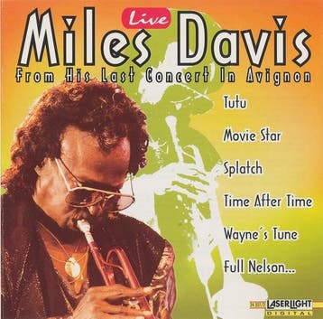 Miles Davis - Live - From His Last Concert In Avignon, Ophalen of Verzenden, Gebruikt