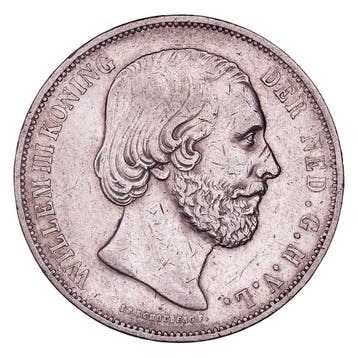 2½ Gulden 1850-1874 Willem III ZFr, Verzenden