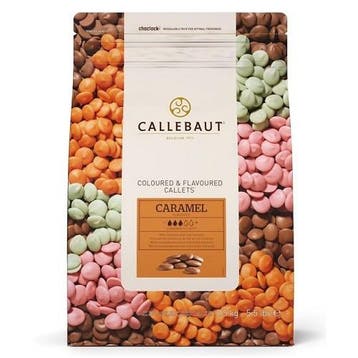 Callebaut Chocolade Druppels Caramel 2,5 kg, Verzenden, Nieuw