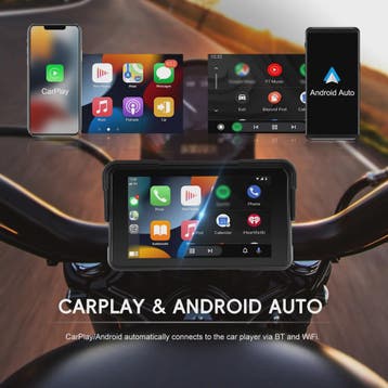 5" Motorcycle Smart Screen met CarPlay & Android Auto - Wate, Verzenden, Nieuw