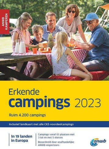 ANWB Erkende Campings 2023 - ANWB 8718451798170, Verzenden, Gelezen, ANWB