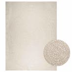 vidaXL Vloerkleed ZIZUR room binnen en buiten 240x340 cm, Verzenden, Nieuw, Crème