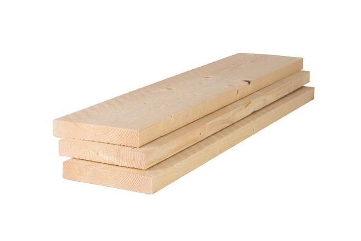 STEIGERHOUT NIEUW | Steigerplanken | Gedroogd | Geschaafd, Doe-het-zelf en Verbouw, Hout en Planken, Plank, Nieuw, Vuren, Ophalen of Verzenden