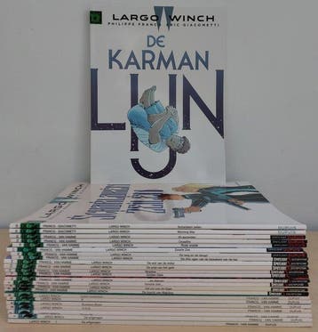 Largo Winch 1 t/m 23 - opeenvolgende reeks SC - 24 Album -, Nieuw