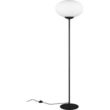 LED Vloerlamp - Trion Otmen - E27 Fitting - 1-lichts - Rond, Huis en Inrichting, Ophalen of Verzenden, Nieuw, Metaal, Overige fittingen