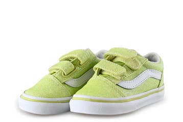 Vans Sneakers Jongens in maat 21 Groen, Jongen of Meisje, Schoenen, Zo goed als nieuw, Vans