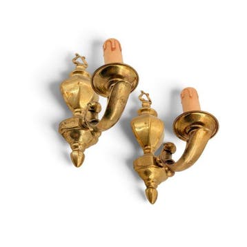 Wandlamp (2) - Brons - Lodewijk XVI