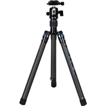 Sirui AT125+B-00K Lightweight Traveler Tripod, Nieuw, 150 tot 175 cm, Met balhoofd, Ophalen of Verzenden