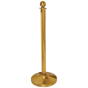 Bolero messing afzetpaal met bolle knop, Ophalen of Verzenden