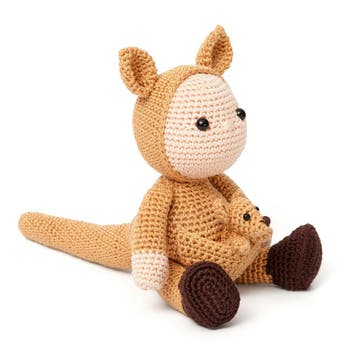 Kangoeroe Katie Haken - Beesie-Poppen - Haakpret Anja Toon, Ophalen of Verzenden, Nieuw