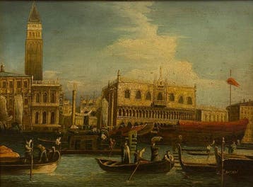 Europese school (XX) - Venezia - NO RESERVE, Antiek en Kunst
