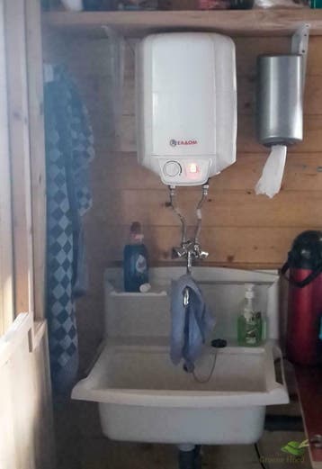 10 liter boiler met mengkraan voor boven wastafel, Minder dan 20 liter, Ophalen of Verzenden, Nieuw, Boiler