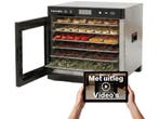 Fornello Voedseldroger - Dehydrator - Digitale bediening -, Verzenden, Zo goed als nieuw