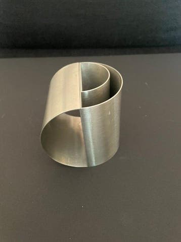 Henk van Putten - sculptuur, Zonder Titel - 8 cm - Roestvrij