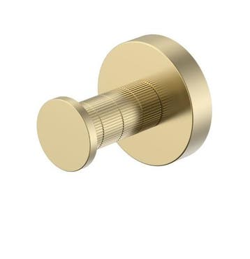 Stria Jas- / Handdoekhaak RVS Geborsteld Messing, Ophalen of Verzenden, Nieuw, Rvs, Bad