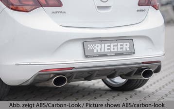 Rieger diffuser | Astra J: 10.12- (vanaf Facelift) - 5-drs.,, Verzenden, Nieuw, Opel