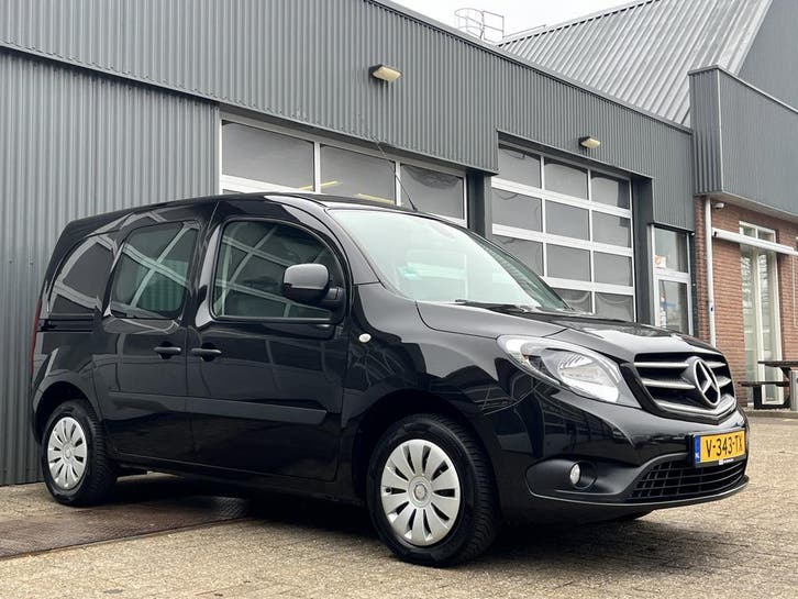 Mercedes-Benz Citan 111 CDI BlueEFFICIENCY, Auto's, Bestelauto's, Onderhoudsboekje, Lease, Overige kleuren, Handgeschakeld, Zwart