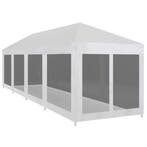vidaXL Partytent met 10 mesh zijwanden 12x3 m, Verzenden, Nieuw, Partytent