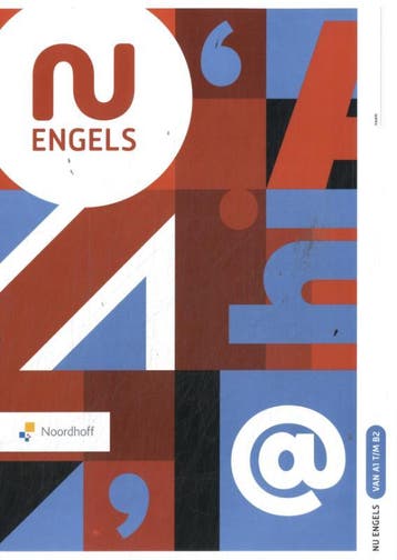 NU Engels Van A1 tot B2 leerwerkboek 9789001024079, Zo goed als nieuw