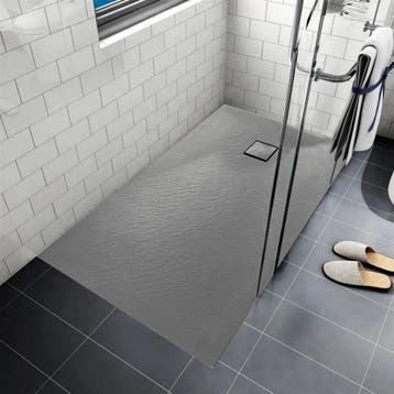 Douchebak BWS Naxos SMC 120x90 cm Stone-look Mat Grijs, Ophalen of Verzenden, Nieuw, Douche