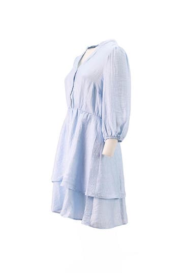 Vila Jurk in maat 36 Blauw, Kleding | Dames, Vila, Verzenden, Gedragen, Blauw