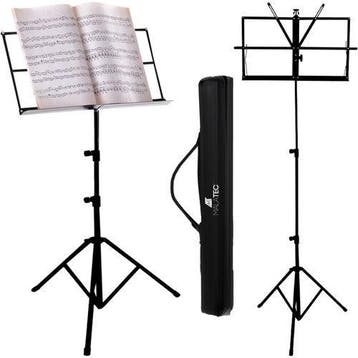 Opvouwbare en verstelbare muziekblad standaard in opbergtas, Ophalen of Verzenden, Nieuw
