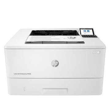 HP - Lj enterprise m406dn (3pz15a), Zwart-en-wit printen, Gebruikt, Printer, HP