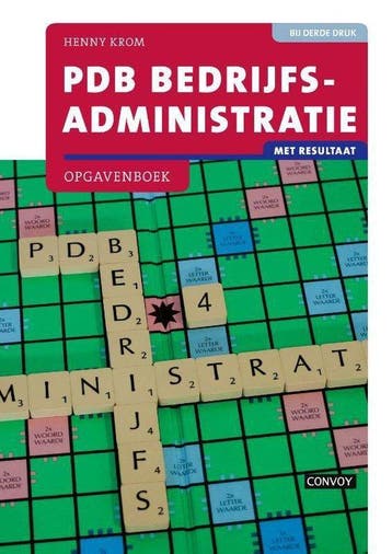 9789463171625 PDB Bedrijfsadministratie met resultaat, Boeken, Verzenden, Zo goed als nieuw, H.M.M. Krom
