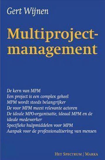 MULTIPROJECTMANAGEMENT - G. Wijnen 9789027457509, Verzenden, Gelezen, G. Wijnen
