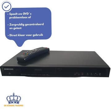 Samsung DVD-R155 | DVD Recorder | DVD Speler HDMI | CD Spele, Verzenden, Zo goed als nieuw, Dvd-recorder, Samsung