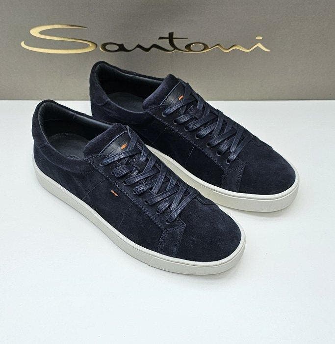 Santoni - Sneakers - Maat: EU 42 - Nieuw met tags, Kleding | Heren, Schoenen