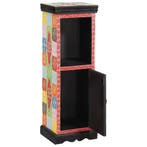 vidaXL Ladekast Multikleur 30 x 30 x 90 cm Massief Mango, Kinderen en Baby's, Kinderkamer | Commodes en Kasten, Verzenden, Nieuw