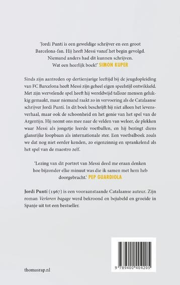 Messi 9789400404205 Jordi Puntí, Verzenden, Gelezen, Jordi Puntí