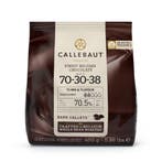 Callebaut Chocolade Callets Extra Puur (70,5%) 400g, Verzenden, Nieuw