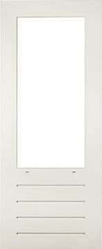 Skantrae achterdeur SKG 1557 ISO blank glas HR++, Doe-het-zelf en Verbouw, Deuren en Horren, Ophalen of Verzenden, Zo goed als nieuw