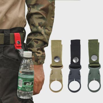 Multifunctionele Waterfleshouder met Karabijnhaak - Ideaal v