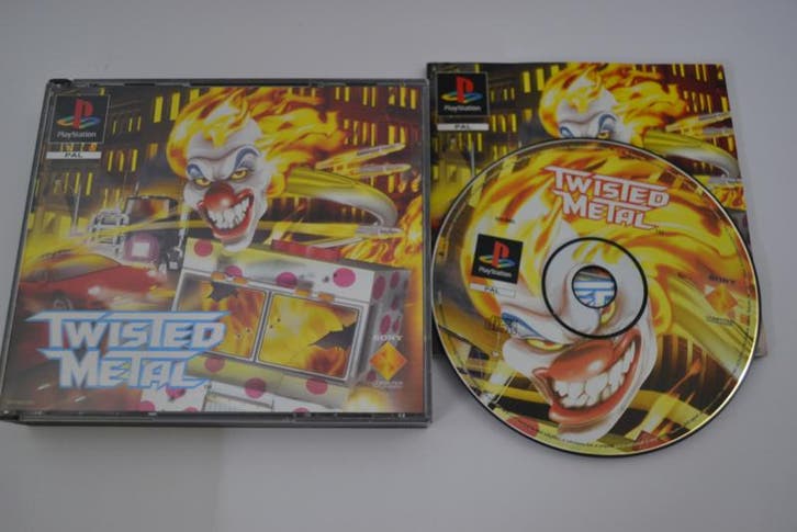Twisted Metal (PS1 PAL), Spelcomputers en Games, Games | Sony PlayStation 1, 1 speler, Zo goed als nieuw, Verzenden