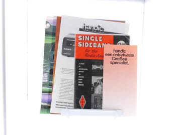 Brochures Handic Scanners uit de jaren 70 + vintage radio..., Ophalen of Verzenden, Nieuw