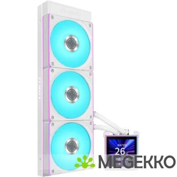 Lian Li HydroShift II LCD-S 360CL White, Verzenden, Nieuw