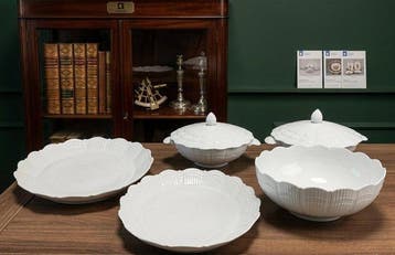 Giraud Limoges France - Tafelservies (5) - Porselein