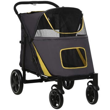 TRUUSK Opvouwbare Hondenwagen en Kattenbuggy - Kussen en Vei, Verzenden, Nieuw