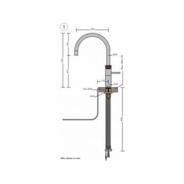 Fusion Round Mat Zwart Met Combi Boiler +, Doe-het-zelf en Verbouw, Sanitair, Ophalen of Verzenden, Nieuw