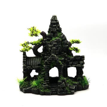 Ruïne met boom OS-229 - aquarium decoratie, Dieren en Toebehoren, Ophalen of Verzenden, Nieuw