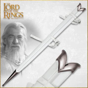 Lord of the Rings Replica 1/1 Scabbard Glamdring White, Ophalen of Verzenden, Nieuw