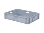 Stapelbak 800x600xH174mm gesl. 4 OH grijs, Ophalen of Verzenden, Nieuw