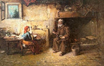 Nazzareno Sidoli (1879–1969) - La Popolana e il Frate