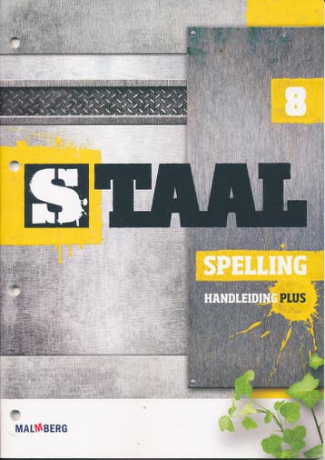STaal Handleiding Spelling Plus groep 8, Boeken, Schoolboeken, Verzenden, Nieuw
