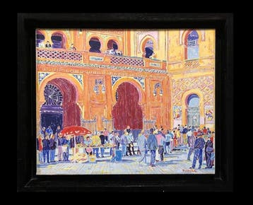 Paula Varona (1963) - Soirée à Las Ventas, Antiek en Kunst